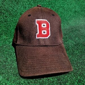 Boston Red Sox MLB Proflex Hat Cap Adult Size M/L Flex Fit Black/Red